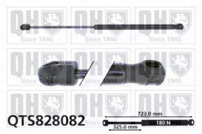 QUINTON HAZELL qts828082 -  Газовая пружина, капот